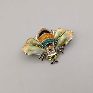 Colorful Bee Brooch